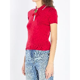 Embroidered Cherry polo