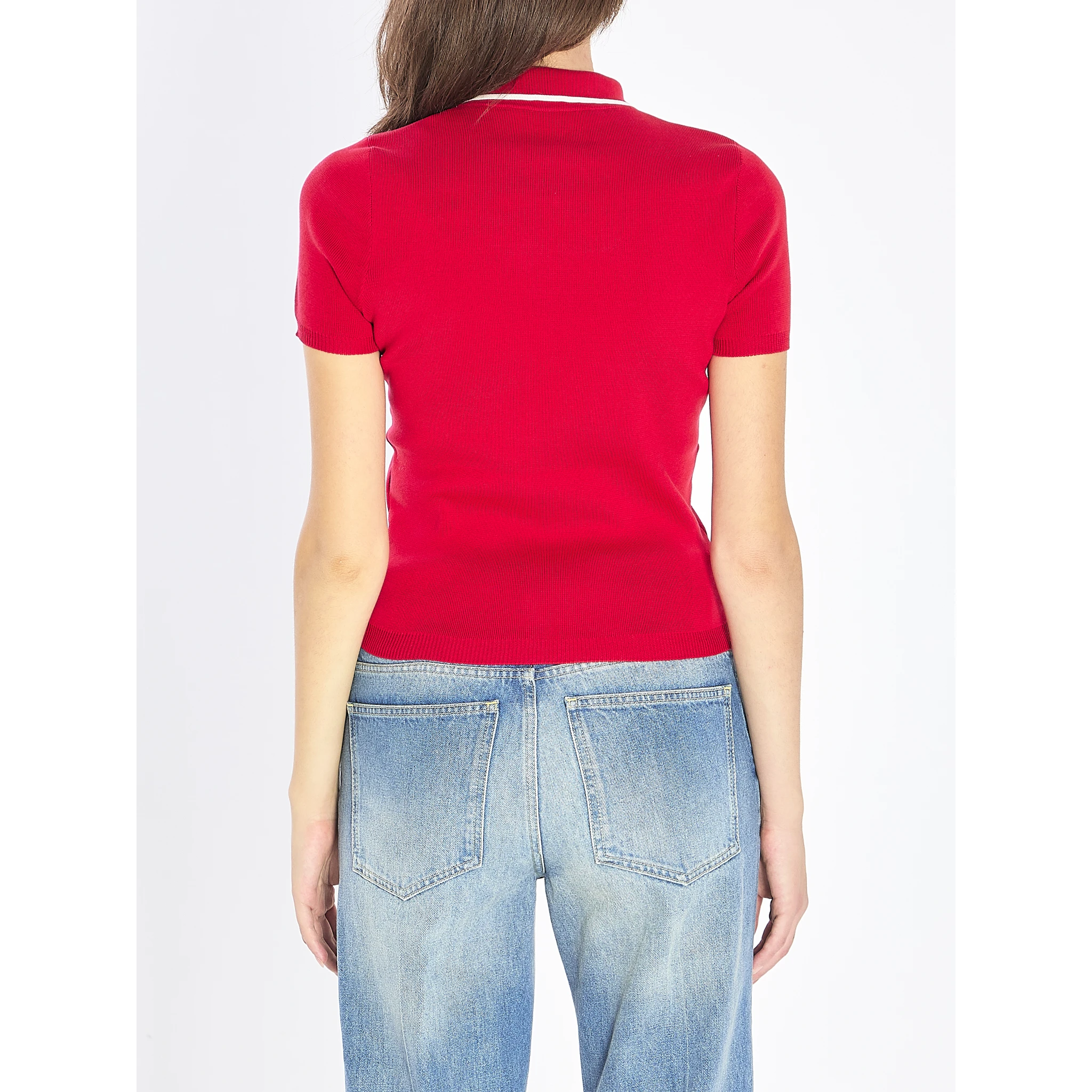 Embroidered Cherry polo