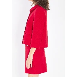 Jacket in crepe couture