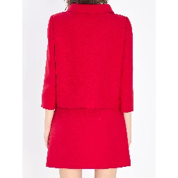 Jacket in crepe couture