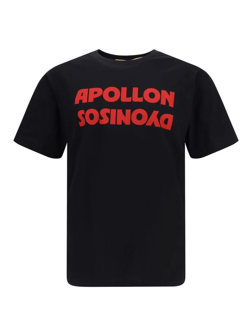 Black Cotton T-Shirt