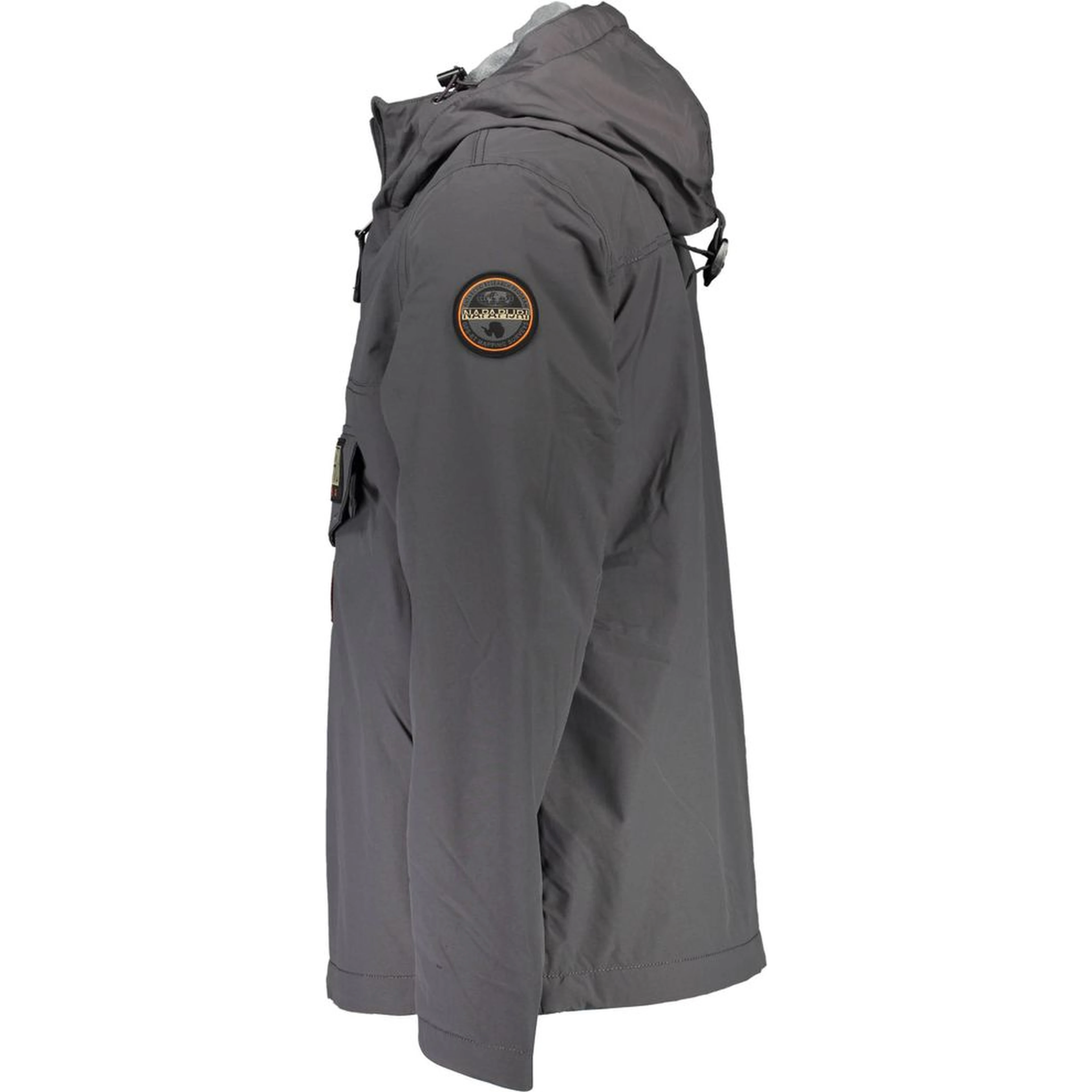 Grigio Polyamide Men's Jacket