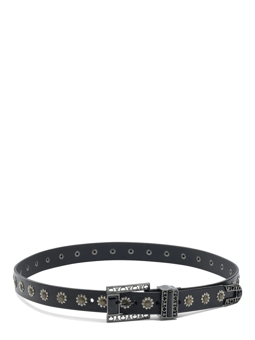 Belt with embroidery