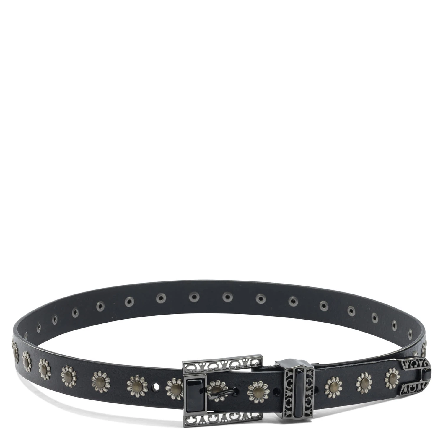 Belt with embroidery