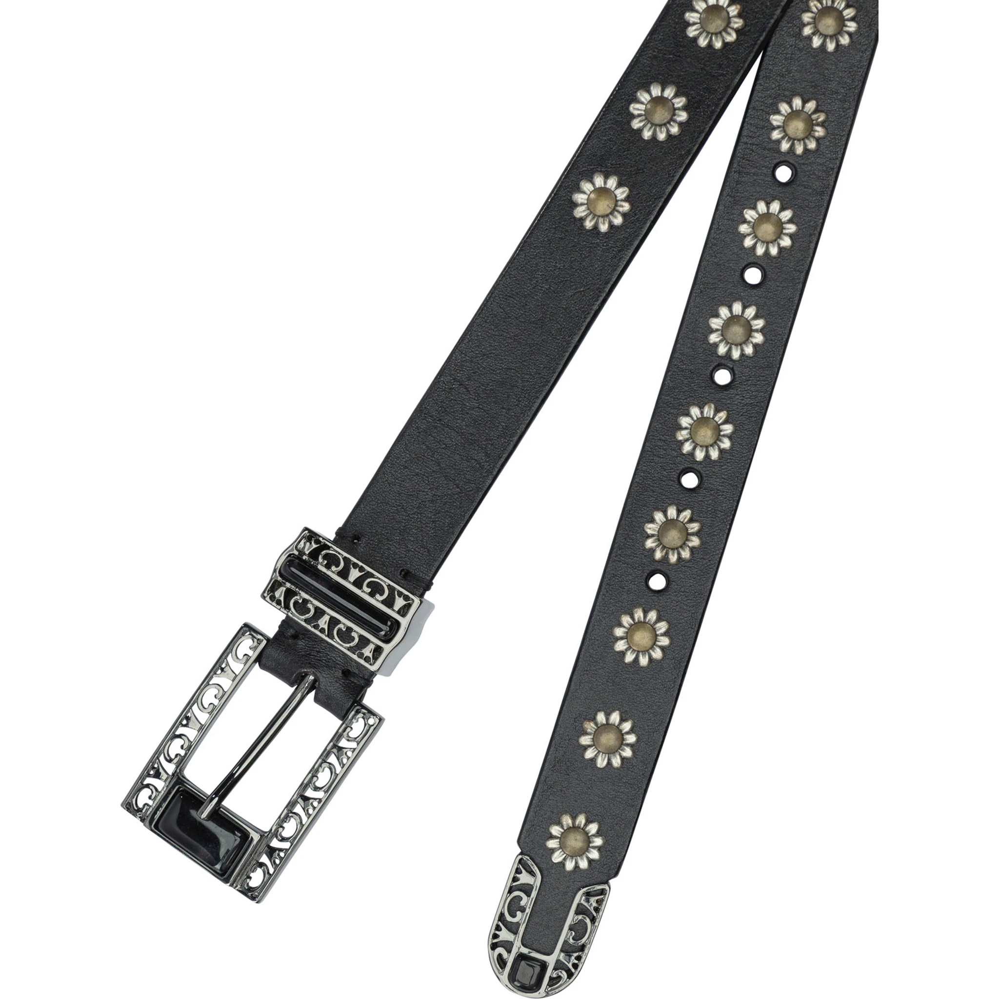 Belt with embroidery