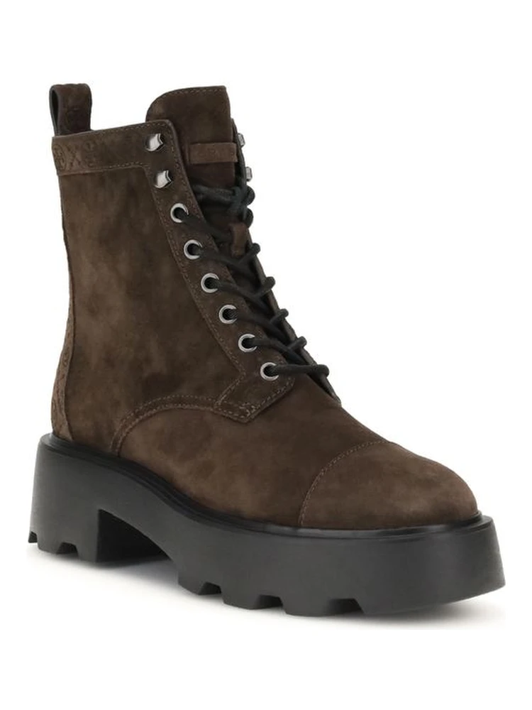 Brown Calf Leather Bos Taurus Lace-Up Boots alternative