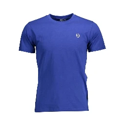 Blue Cotton T-Shirt