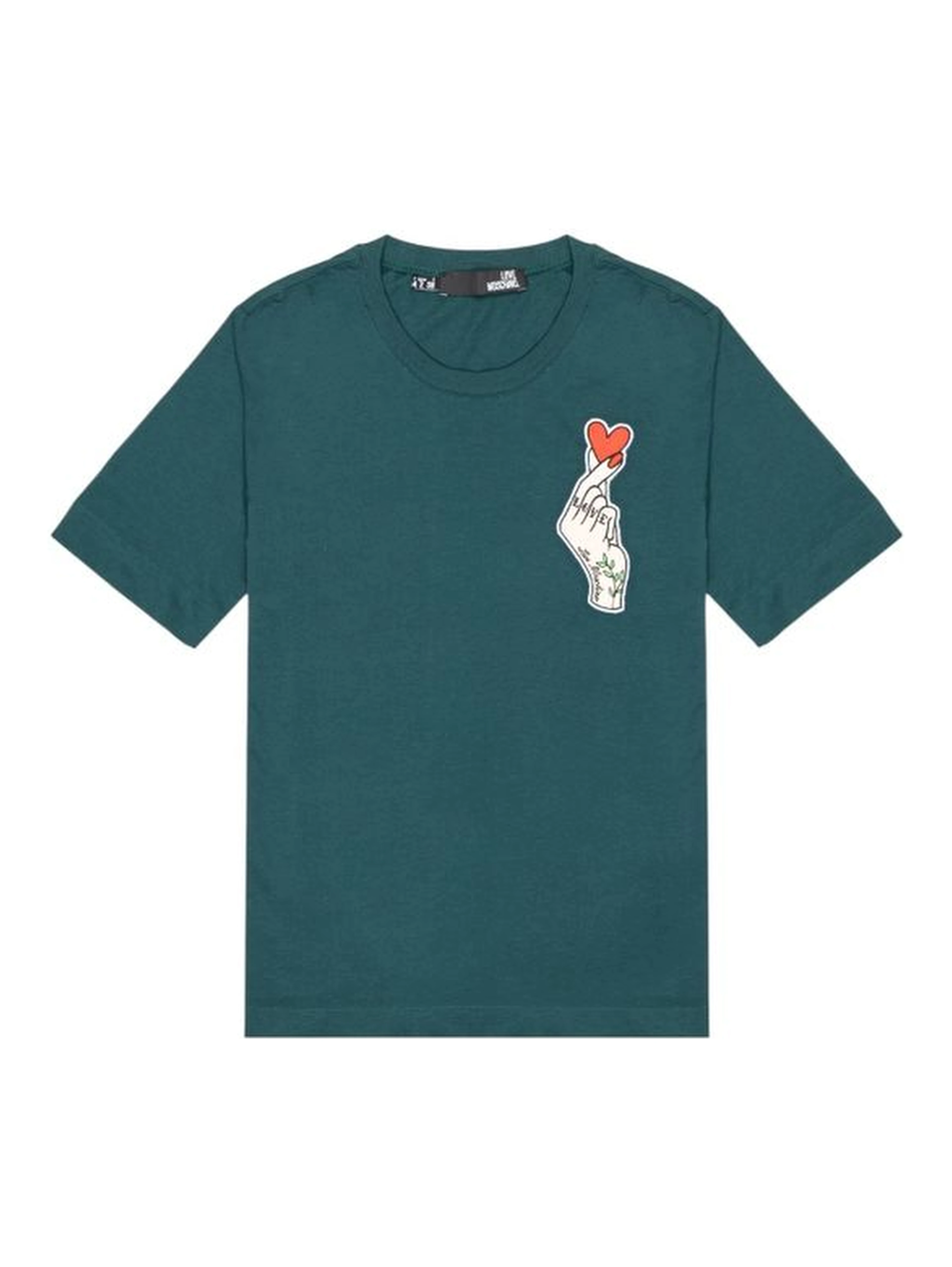 Black Cotton T-Shirt