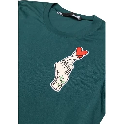 Black Cotton T-Shirt