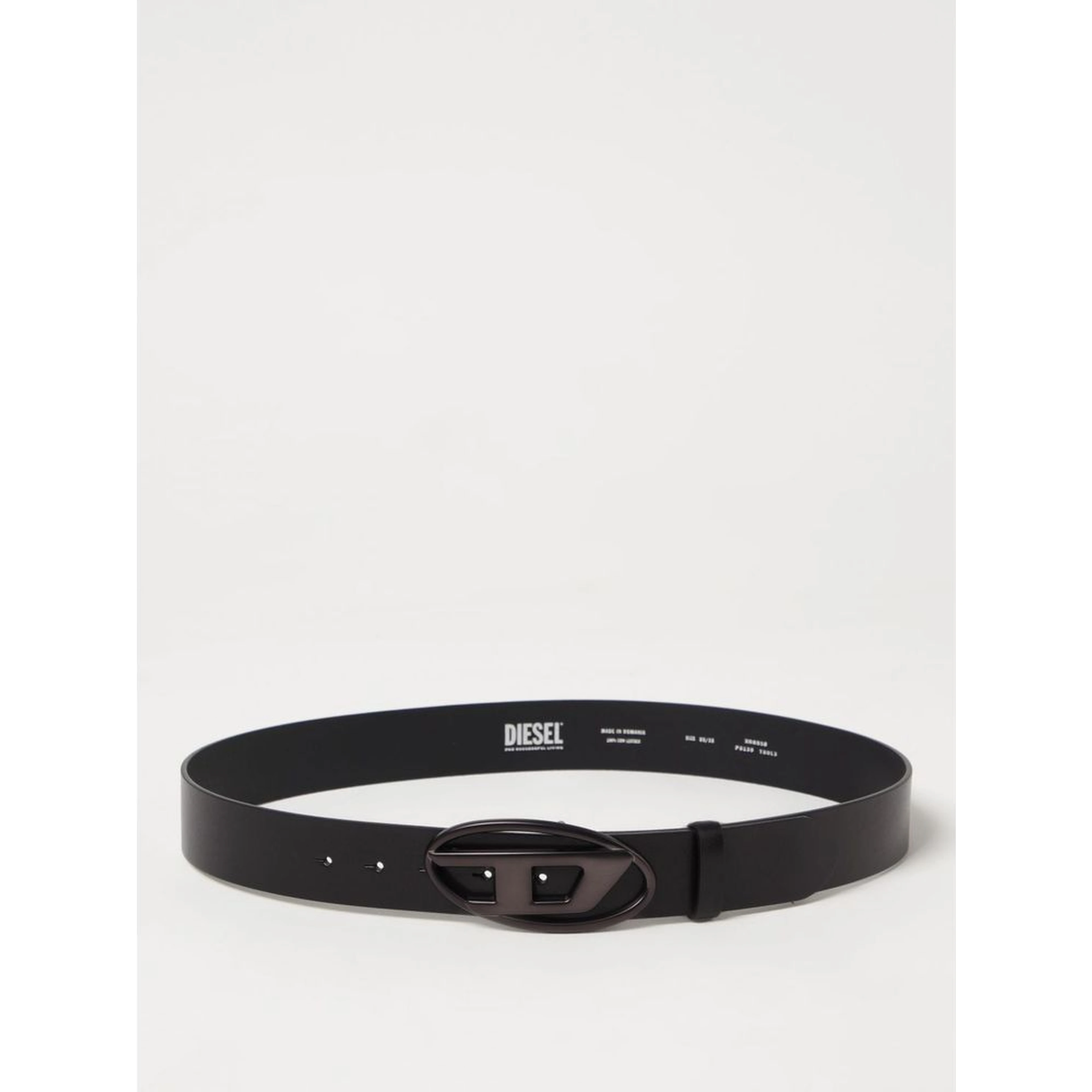 Black Leather Regular Belt