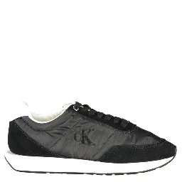 Black Leather Women Sneaker
