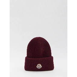 Wool and cashmere beanie