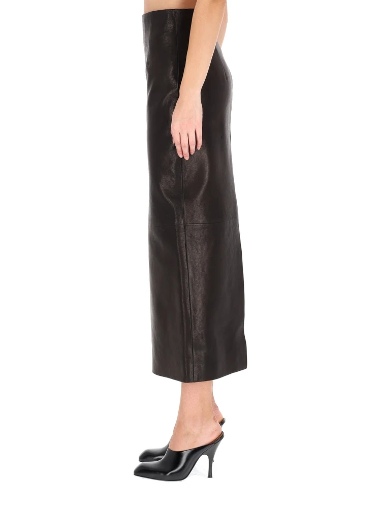 LEATHER "LOXLEY" SKIRT