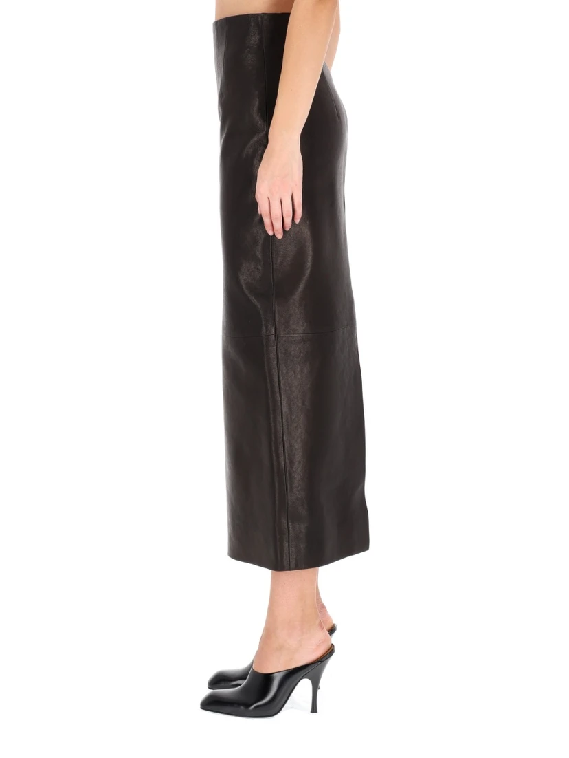 LEATHER "LOXLEY" SKIRT