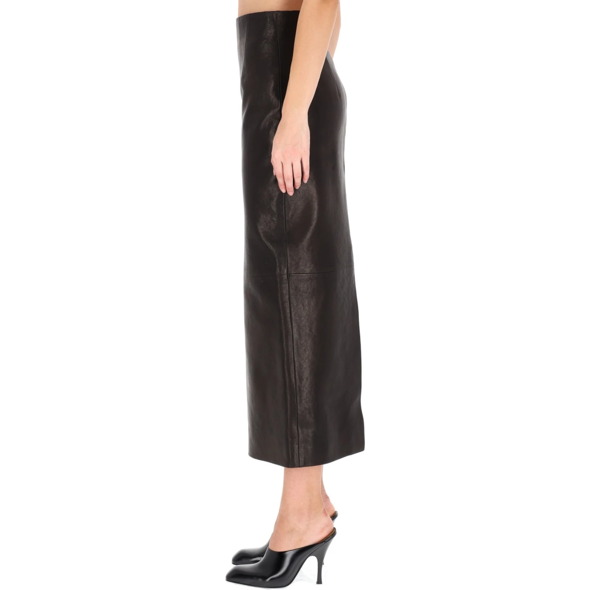 LEATHER "LOXLEY" SKIRT