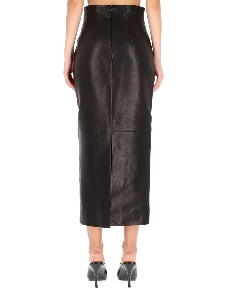 LEATHER "LOXLEY" SKIRT alternative