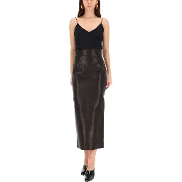 LEATHER "LOXLEY" SKIRT