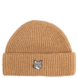 BEANIE WITH FOX PATCH