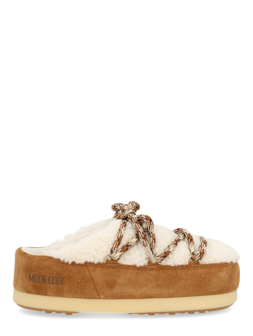 SHEARLING "EVX" MULES
