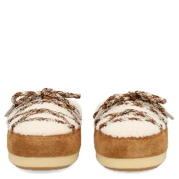 SHEARLING "EVX" MULES