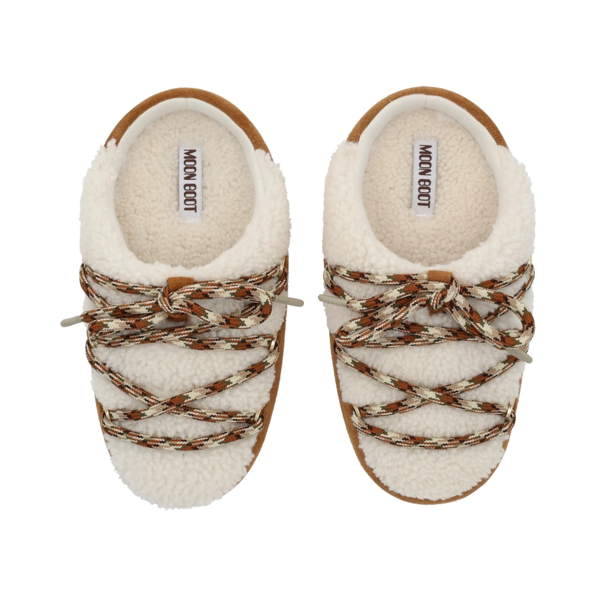 SHEARLING "EVX" MULES