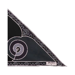 ASTRO PRINT TRIANGLE SCARF