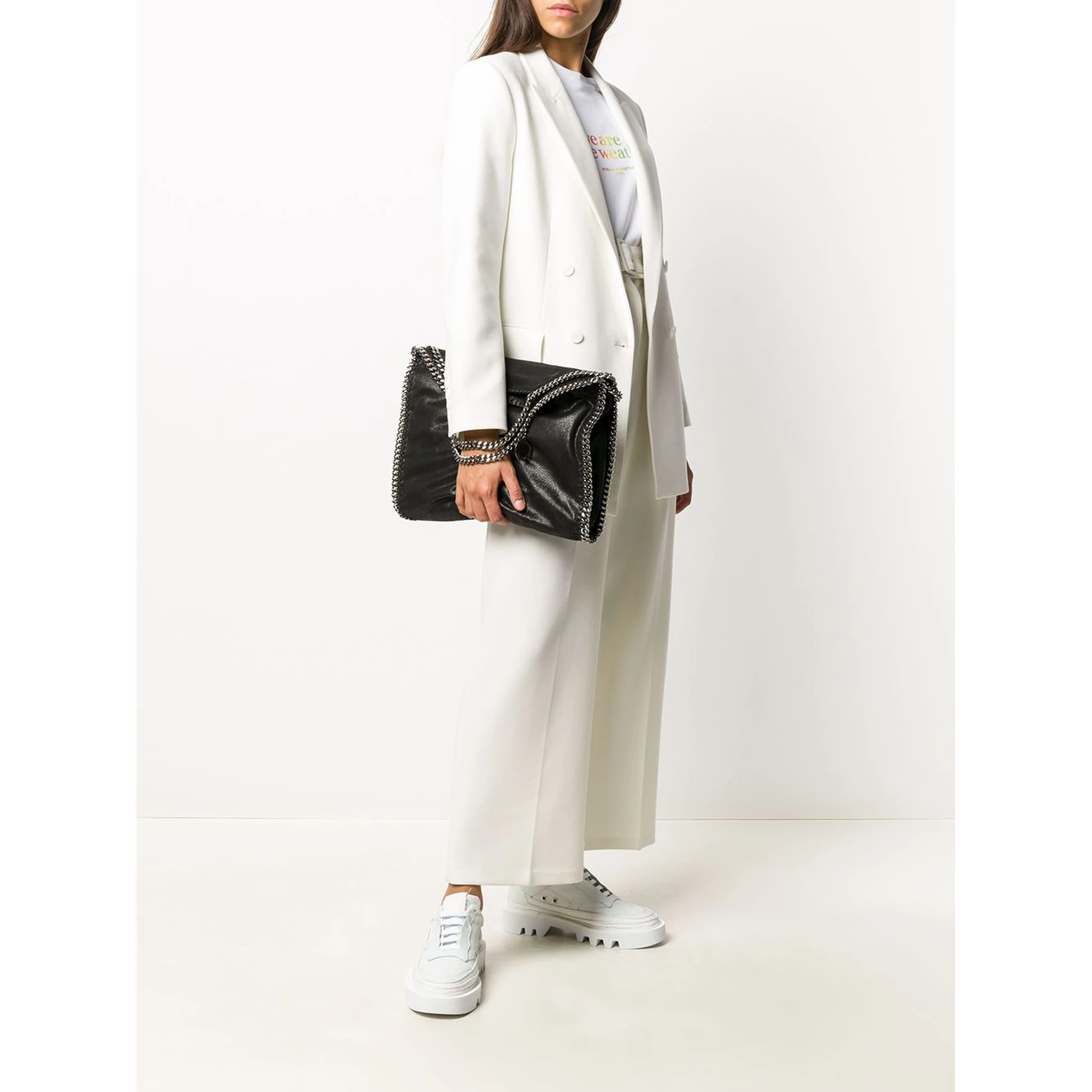 Black large 'Falabella' Shoulder Bag