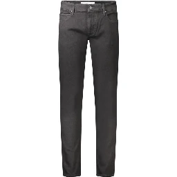 Black Cotton Jeans Denim