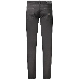 Black Cotton Jeans Denim