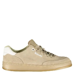Beige Polyester Sneaker