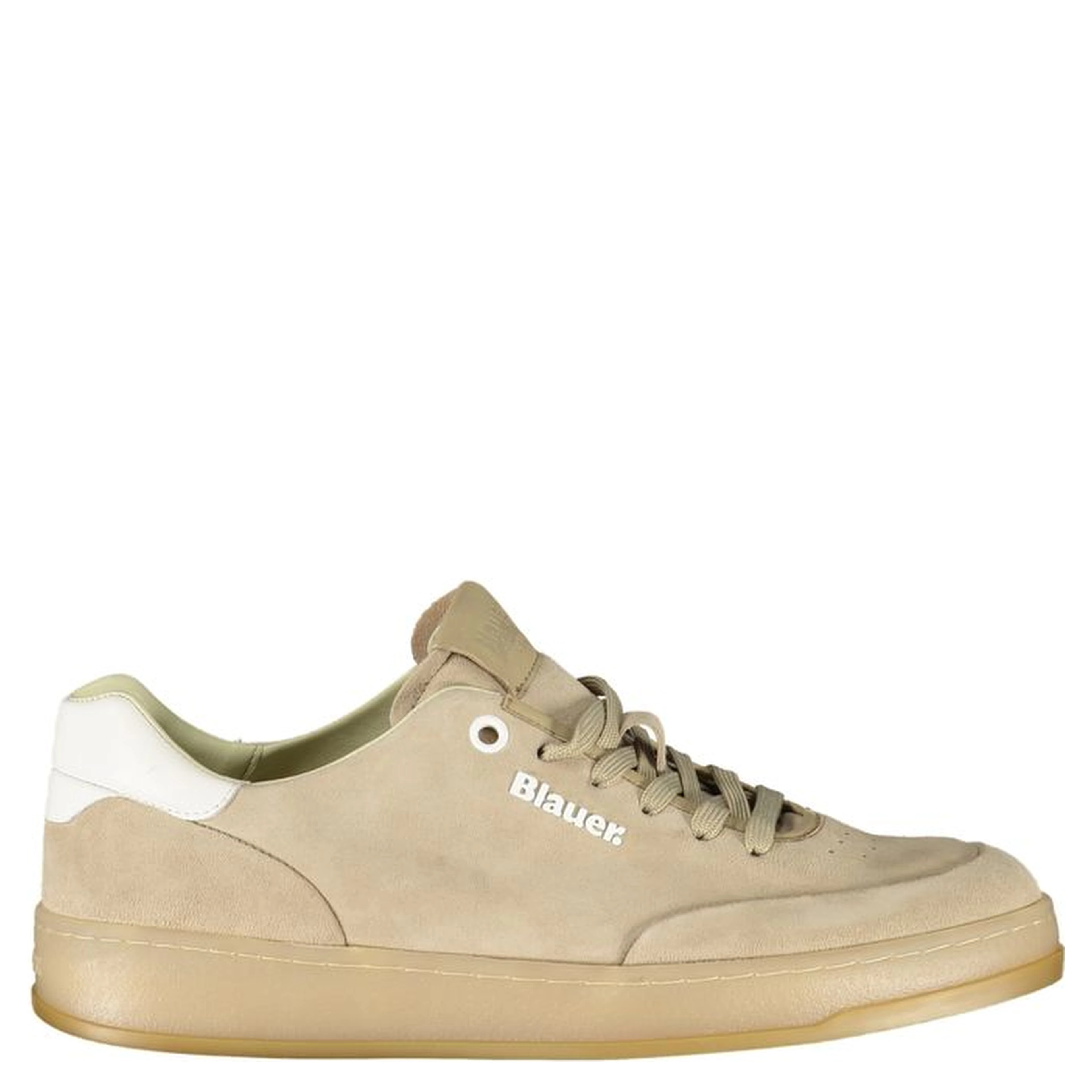 Beige Polyester Sneaker