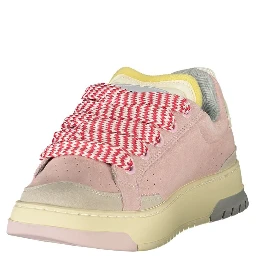 Pink Polyester Sneaker
