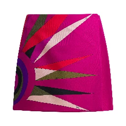 Hawaii print miniskirt