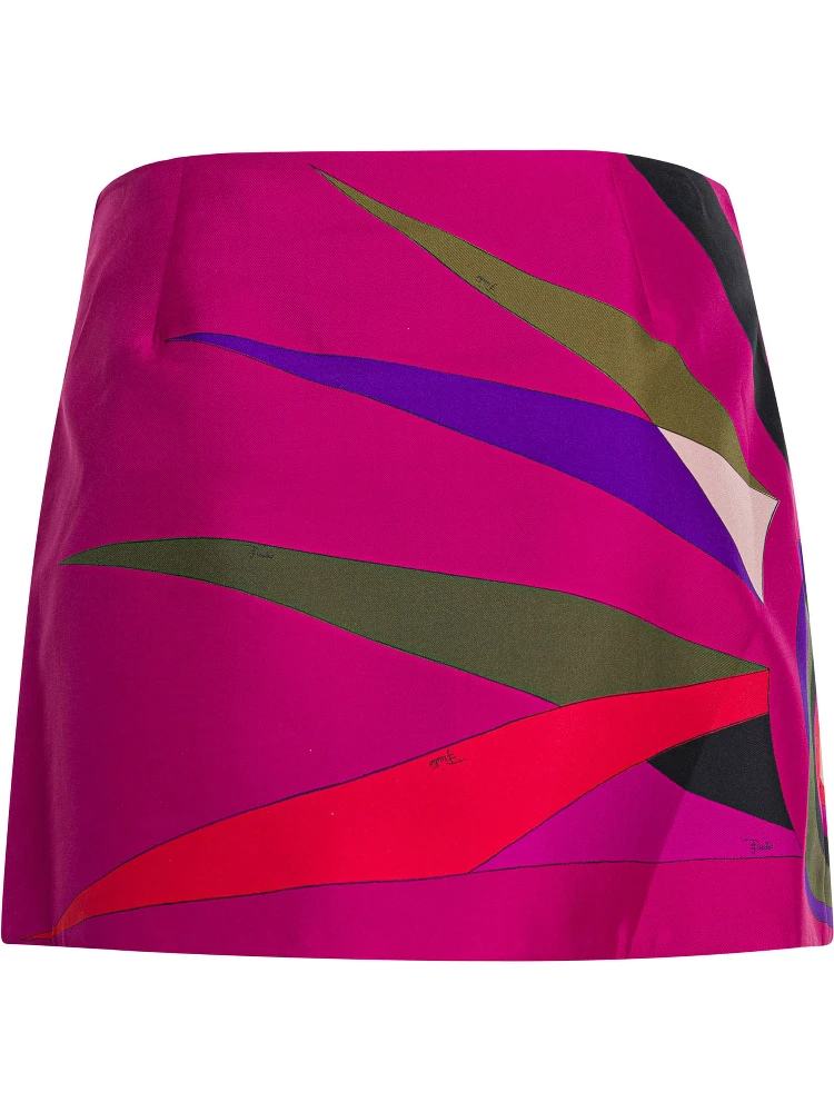 Hawaii print miniskirt alternative