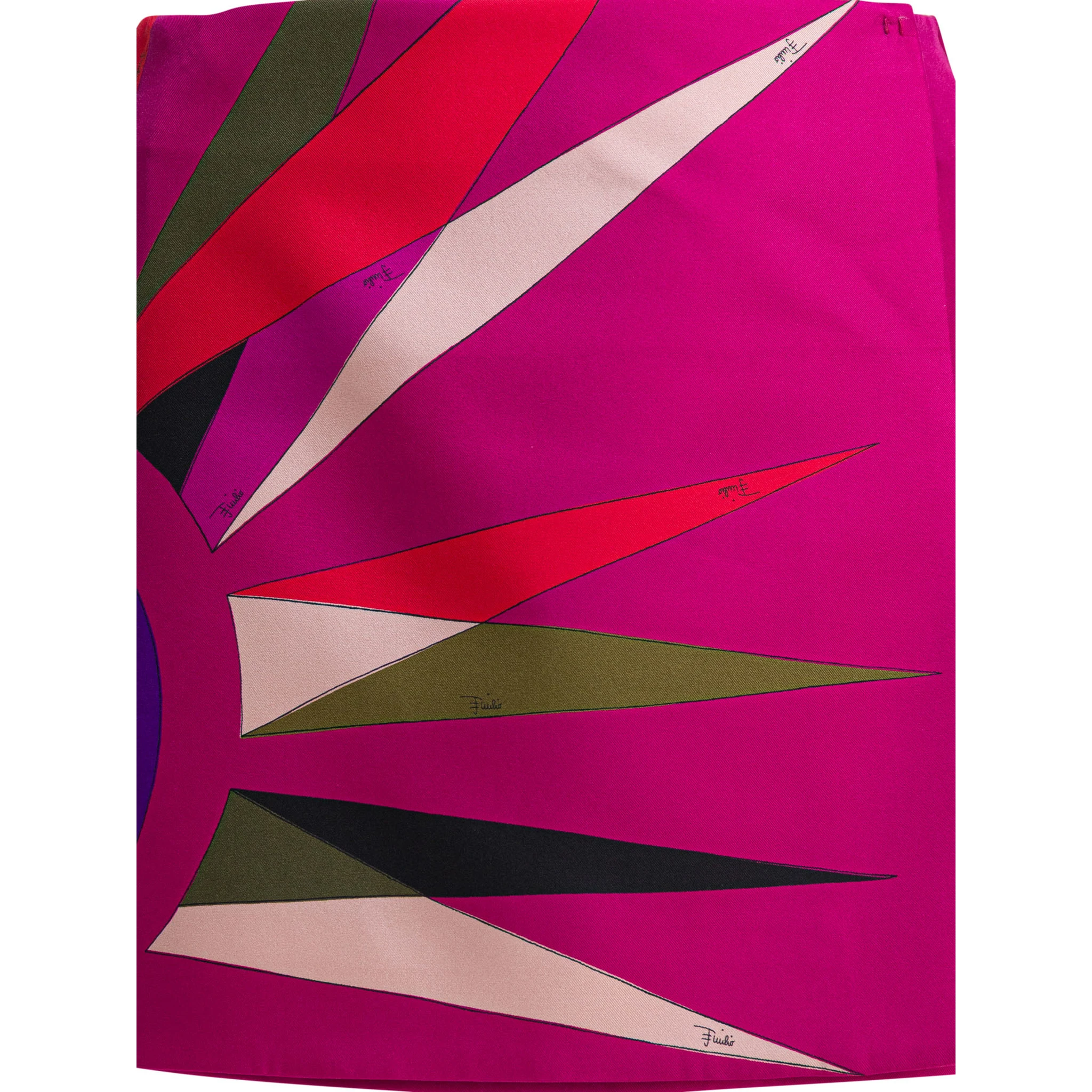 Hawaii print miniskirt