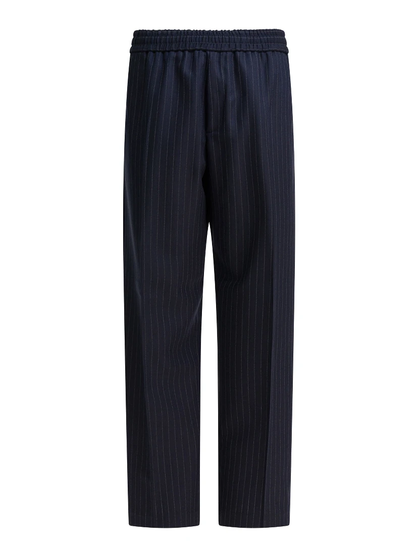 Wool jogging pants