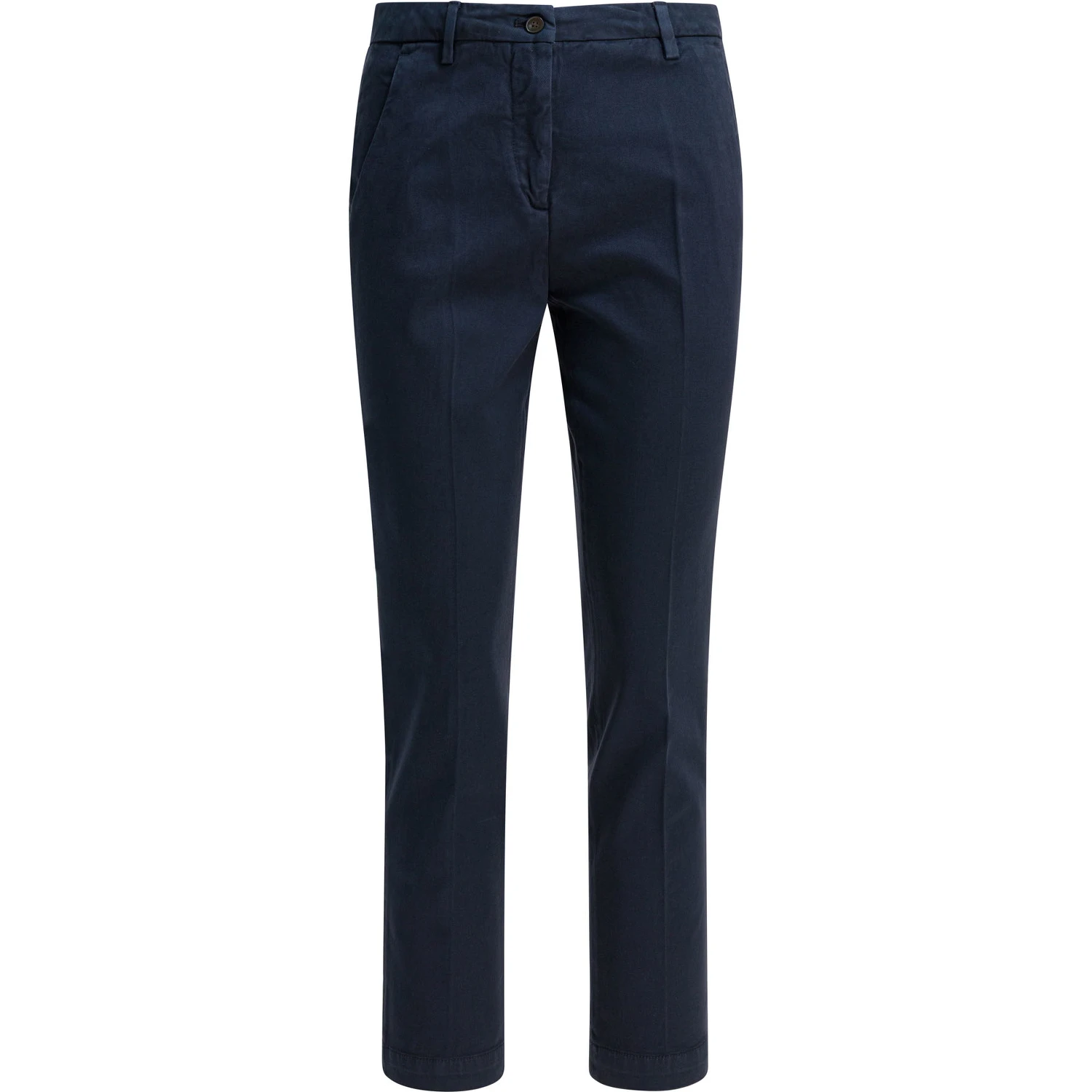 Button Pocket Trousers Blue