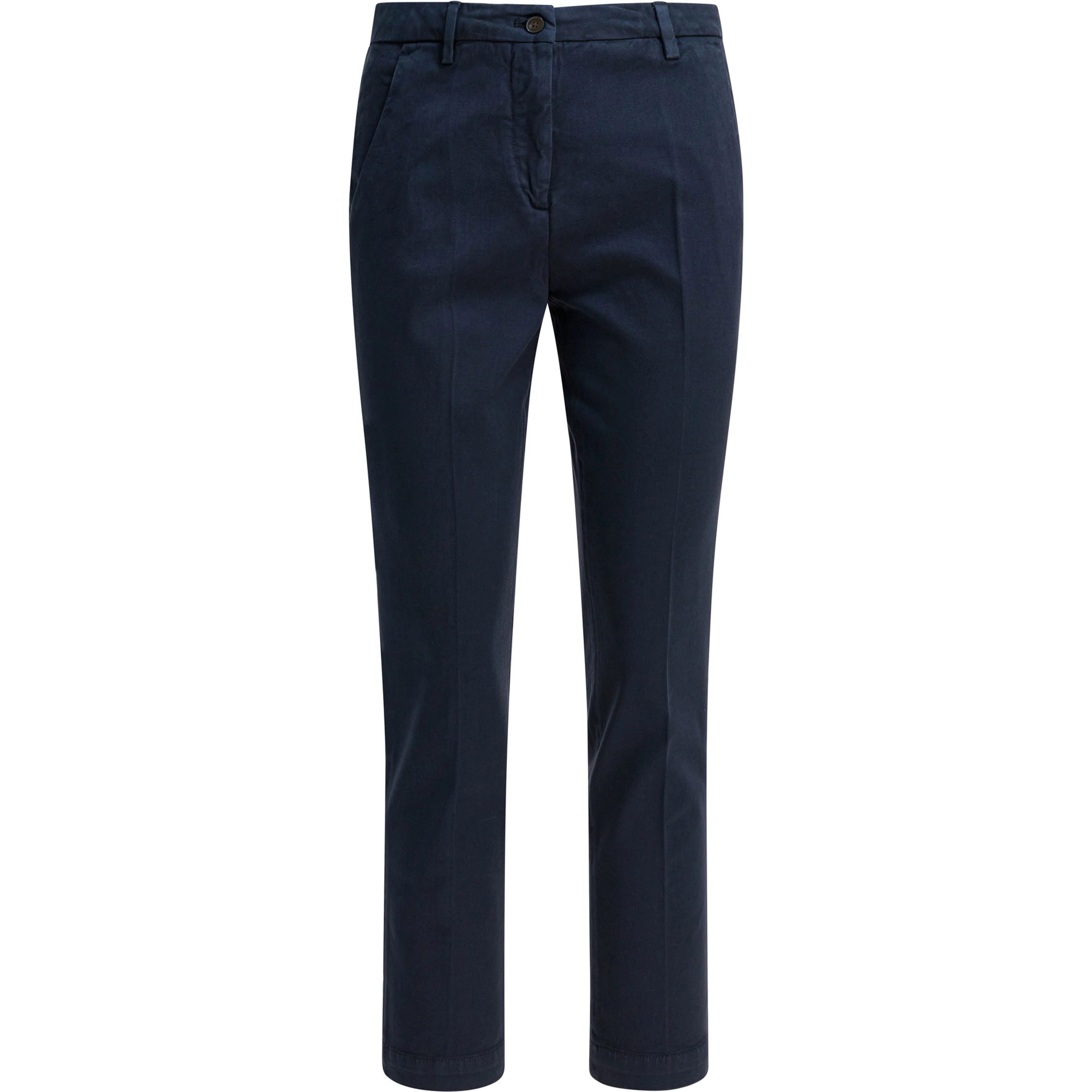 Button Pocket Trousers Blue