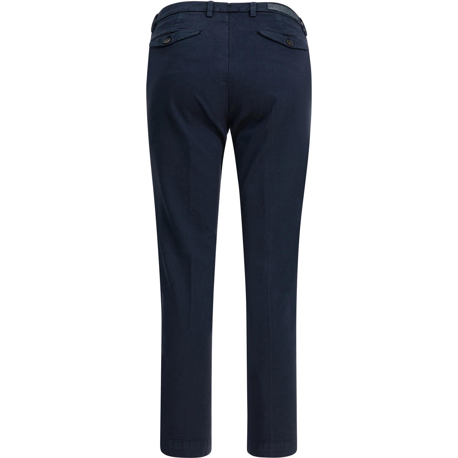 Button Pocket Trousers Blue
