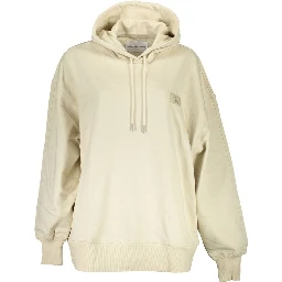 Beige Cotton Sweatshirt