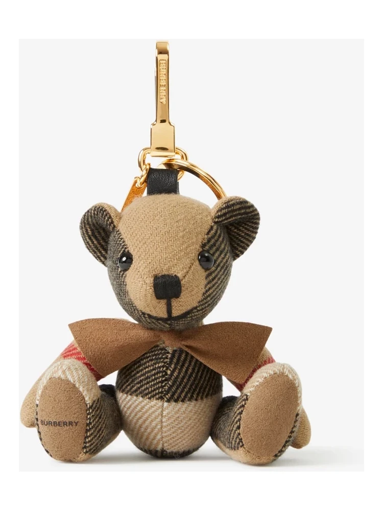 "Thomas" teddy bear charm