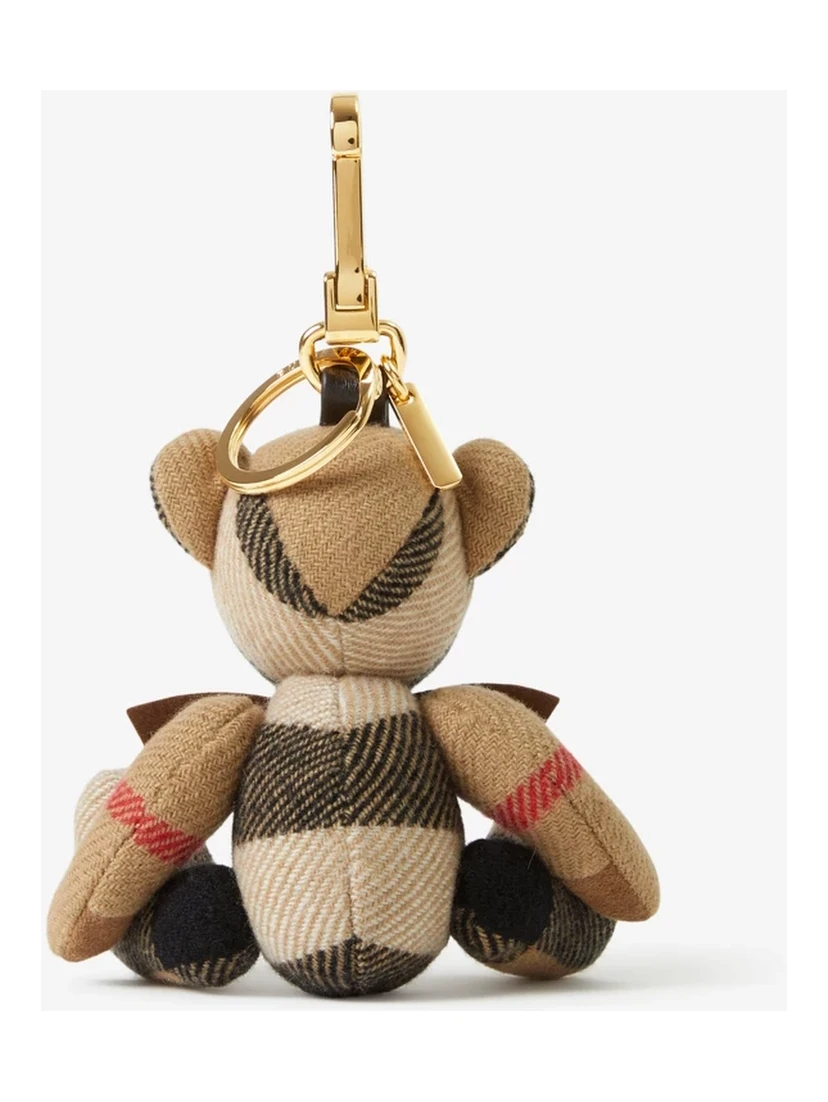 "Thomas" teddy bear charm