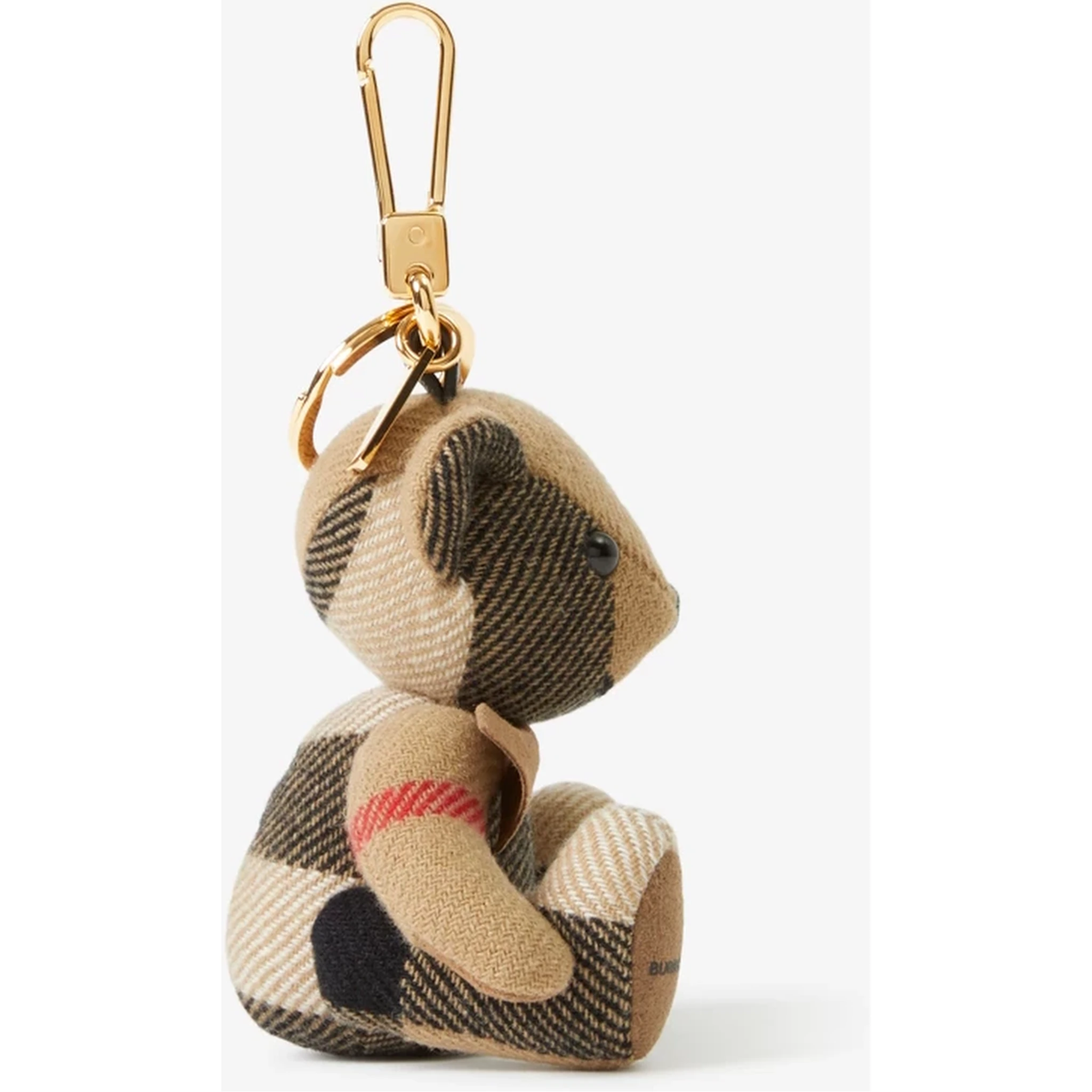 "Thomas" teddy bear charm