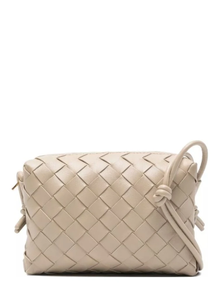 Mini Lambskin Intrecciato Loop Camera Bag crossbody bag