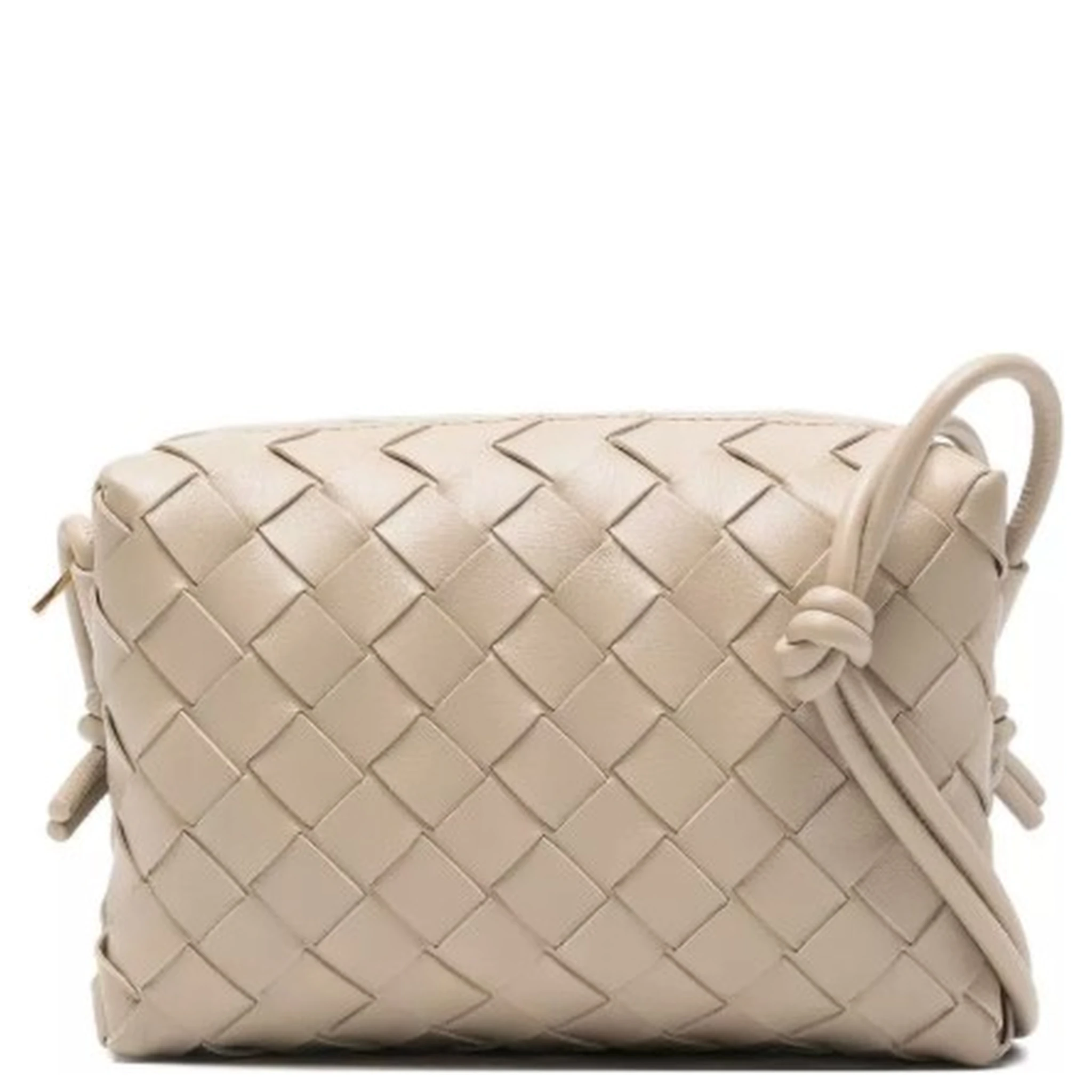 Mini Lambskin Intrecciato Loop Camera Bag crossbody bag