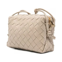 Mini Lambskin Intrecciato Loop Camera Bag crossbody bag