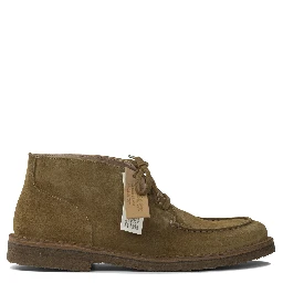 "Deukeflex" lace-up loafers