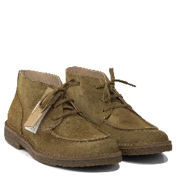 "Deukeflex" lace-up loafers