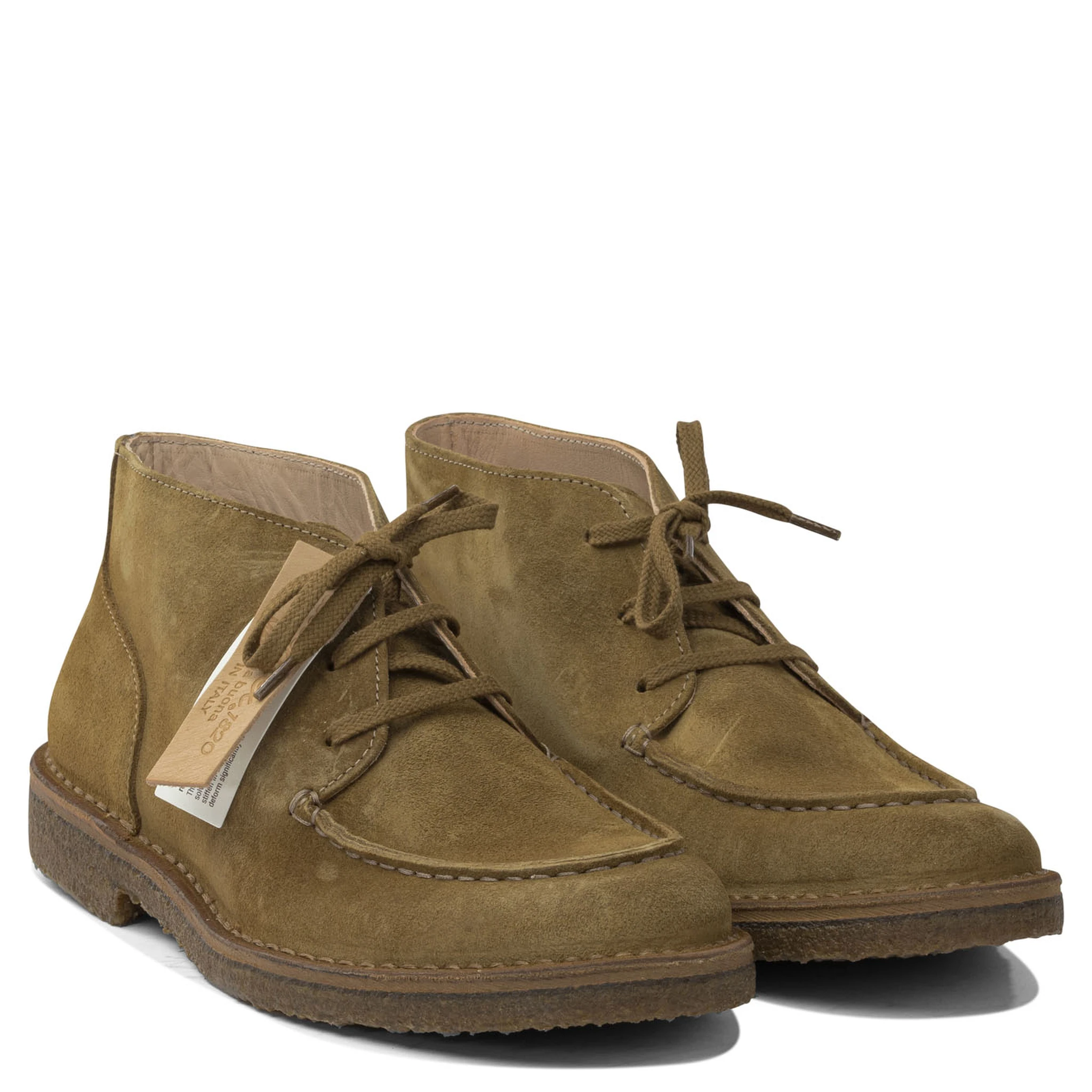 "Deukeflex" lace-up loafers