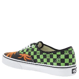 Valentino x Vans Multicolor Low Top Sneakers with All-Over Check Motif and All-Over VLogo Detail in Cotton Man